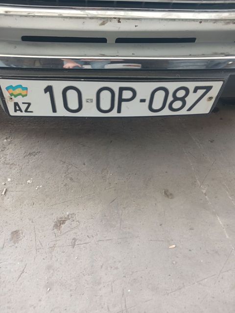 Avtomobil nömrə nişanı satılır: 10-OP-087 - Format: AZ dövlət — İmişli