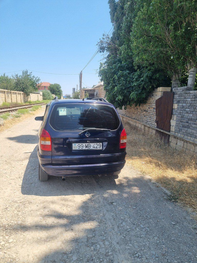 Opel Zafira, 1.8 L, 1999 il, 535 000 km 99-MB-429 — Avtomobillər, Bakı (2)