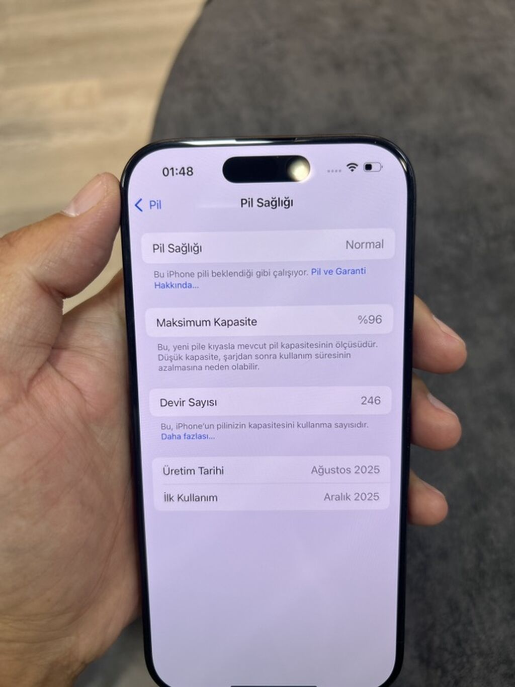 IPhone 16 Pro, 128 GB, Qara, Face ID — Apple iPhone, Bakı