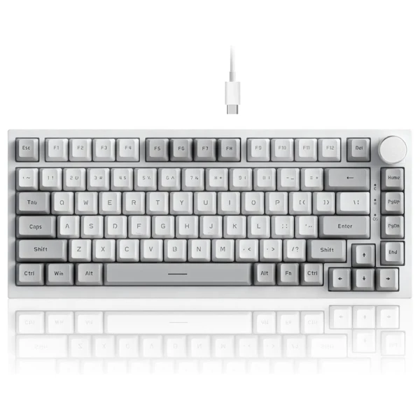 Ajazz AK820 Gray-White — Mallar, Bakı