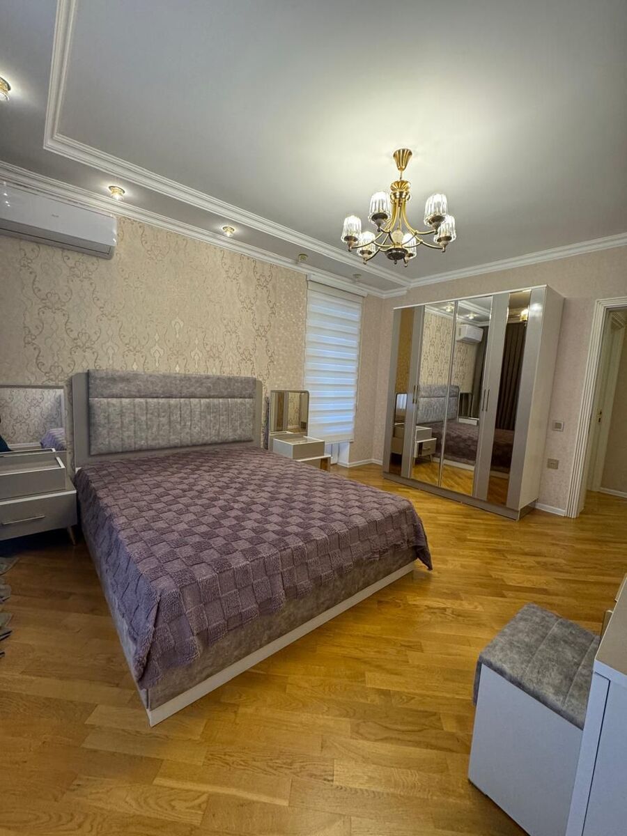 İcarəyə verilir 3 otaqlı yeni tikili 130 m² — Mənzil, Bakı (11)