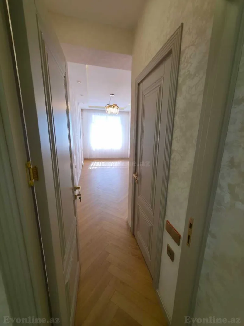 Satılır 3 otaqlı Mənzil Yeni tikili 121 m² Bakı, Nizami r., Xalqlar Dostluğu m — Mənzil, Bakı (3)