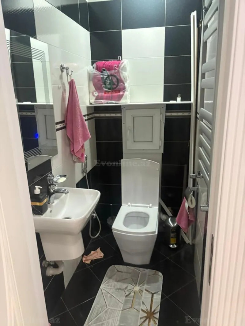 Kirayə verilir 2 otaqlı Mənzil Yeni tikili 110 m² Bakı, Yasamal r., Elmlər Akademiyası m — Mənzil, Bakı (6)