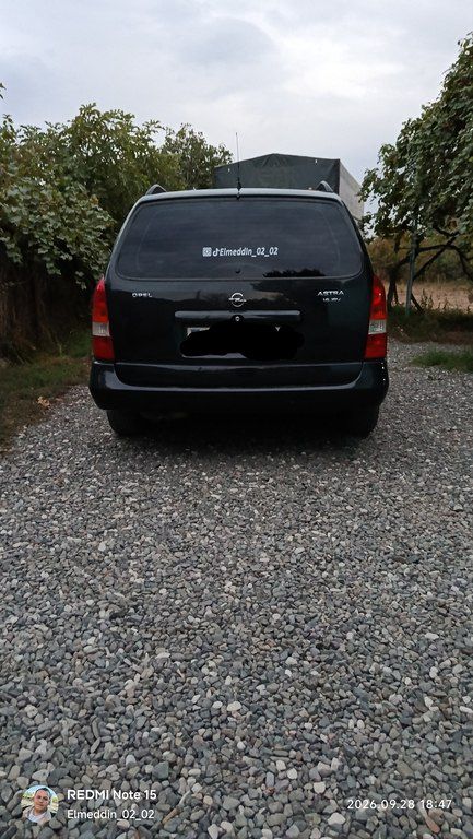 Opel Astra, 1.6 L, 1999 il, 50 336 km — Avtomobillər, Ağdam (2)