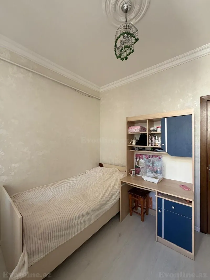 Satılır 3 otaqlı Mənzil Yeni tikili 90 m² Bakı, Xətai r., Həzi Aslanov m — Mənzil, Bakı (8)