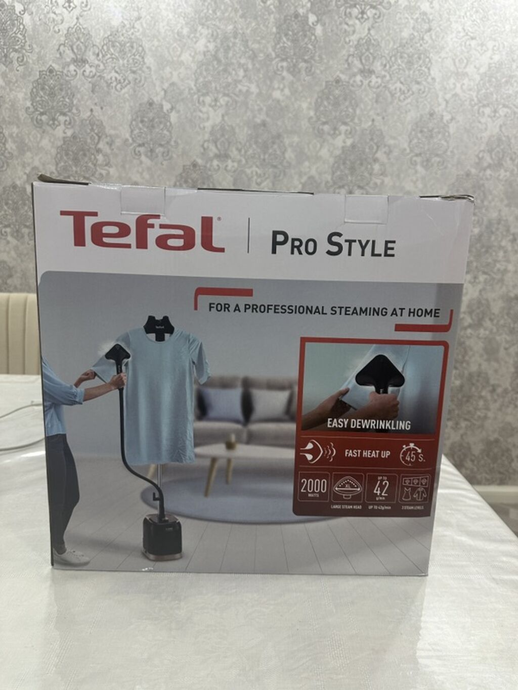 Tefal Pro Style geyim buxarlandırıcısı (model IT3470E1) – Güc: 2000 W — Buxar soxucu, Bakı (5)