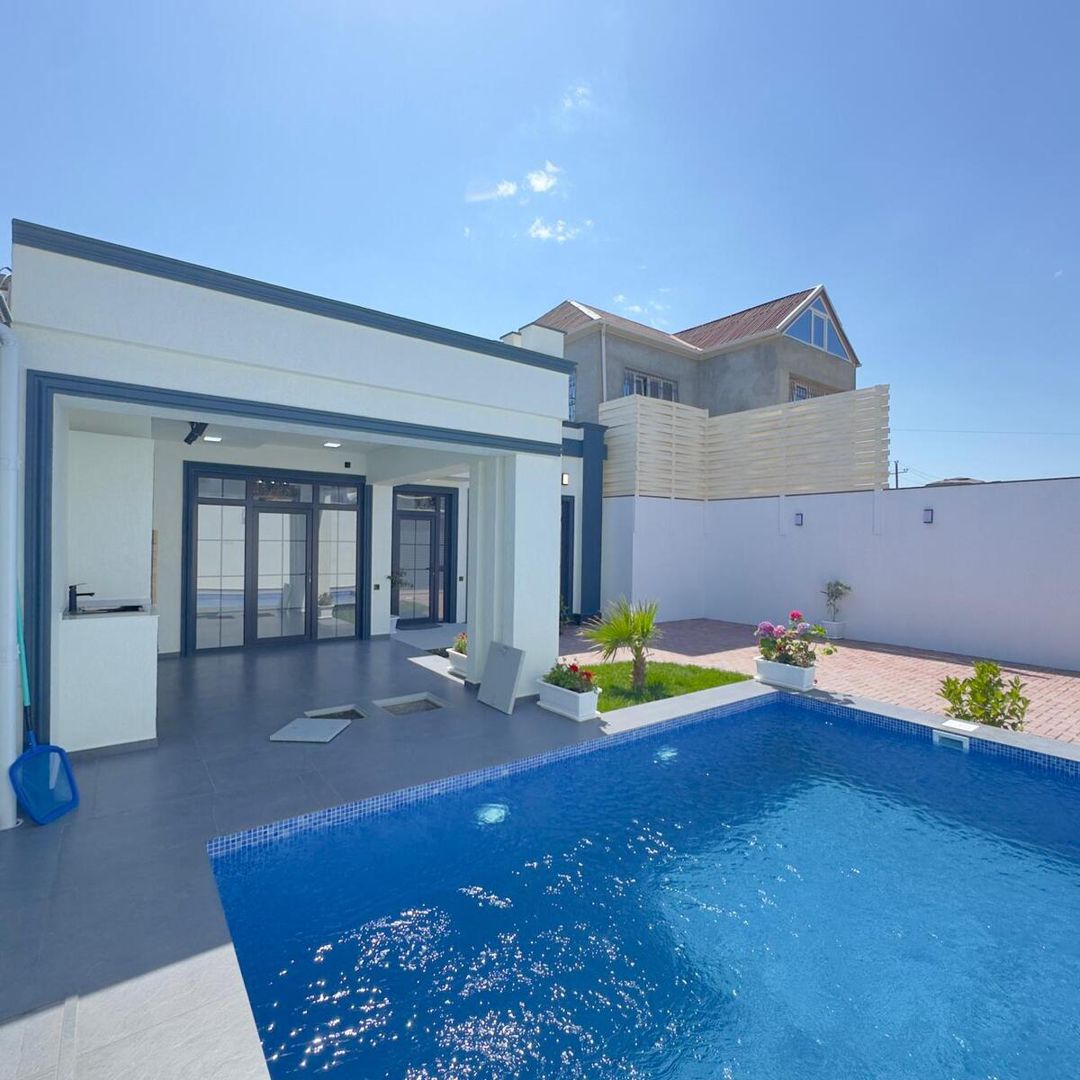 Satılır 4 otaqlı həyət evi/bağ evi 150 m² — Ev, villa, Bakı (2)