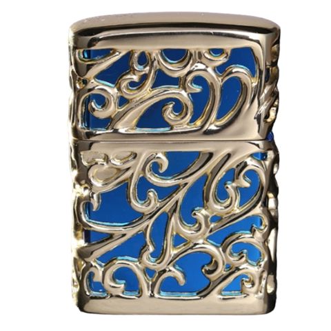 Benzinli alışqan MA-GH302, qızılı/göy — Bakı