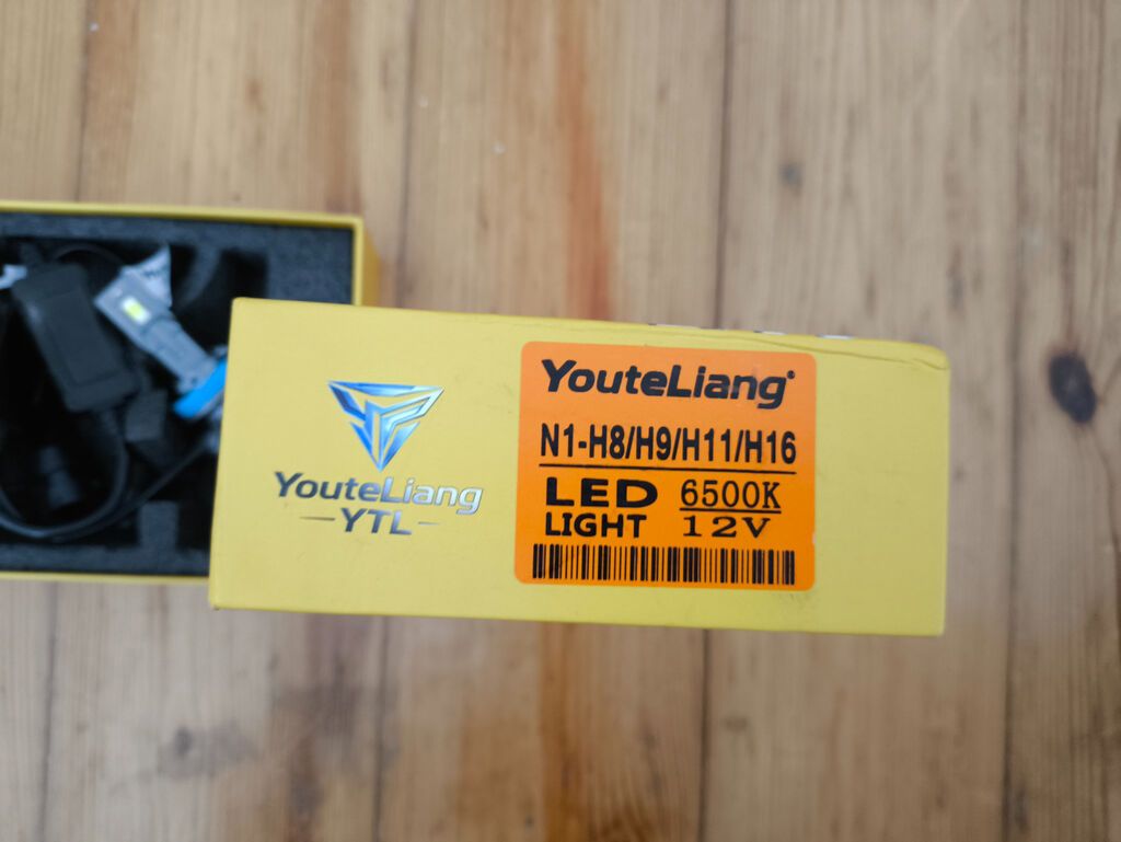 Led H 11 Fara İşığı Yenidir. 2cutdur. Qara qutu 15azn Sarı qutu 25 — Avtomobil işığı, Bakı (2)