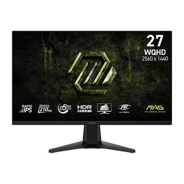 MSI MAG 275QF E21 Wqhd 210Hz Gaming Monitor — Bakı