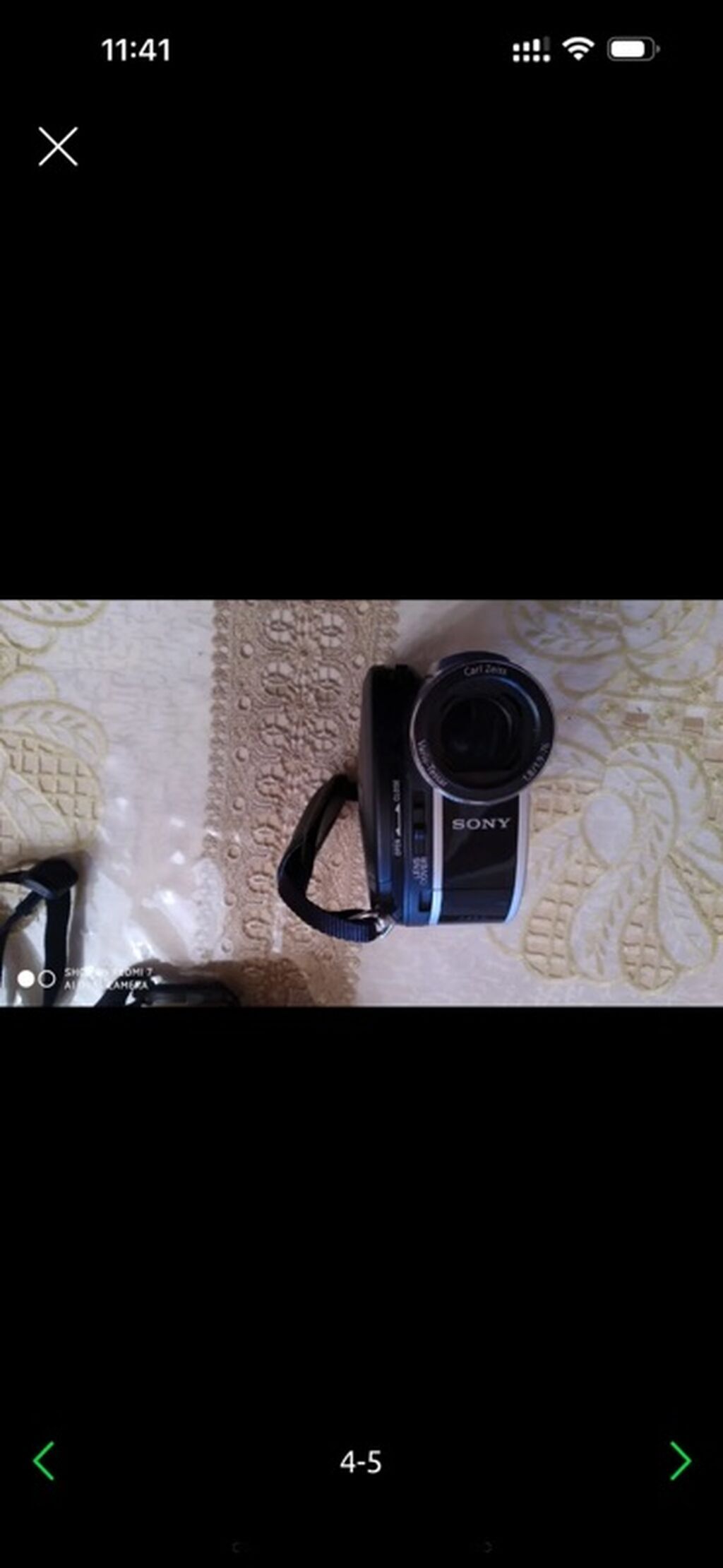 Sony Handycam DVD videokamera + aksesuarlar Gence şeheri Aşağı yeri — Video kamera, Gəncə (3)