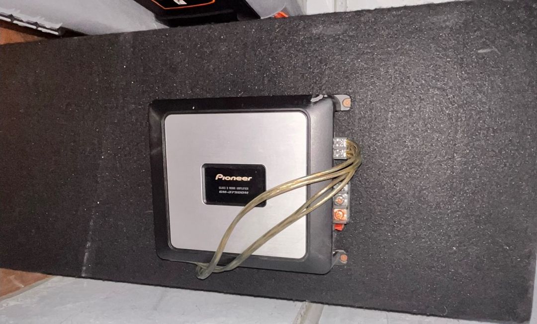 Kenwood 1200W ikili sabvufer və Pioneer monobloku — Ehtiyat hissələri və aksesuarlar, Sumqayıt (3)