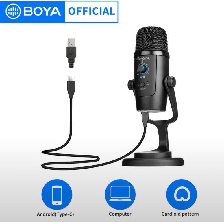 Mikrofon "Boya BY-PM500" — Səs texnikası, Bakı (2)