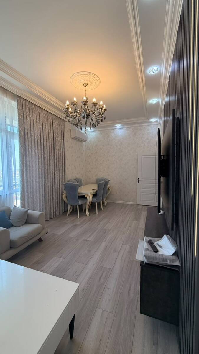 İcarəyə verilir 3 otaqlı yeni tikili 90 m² — Mənzil, Bakı (7)