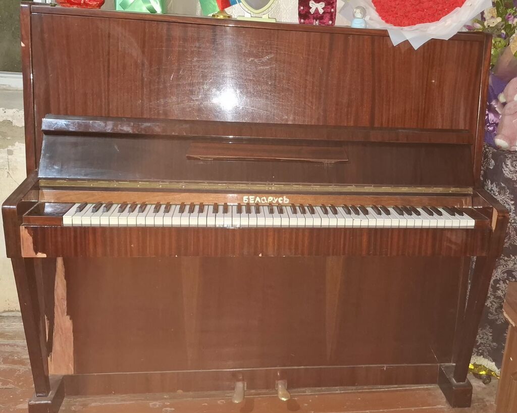 Upright pianino “Belarus” - Tip: akustik upright pianino — Pianino və digər klaviş alətləri, Bakı (2)