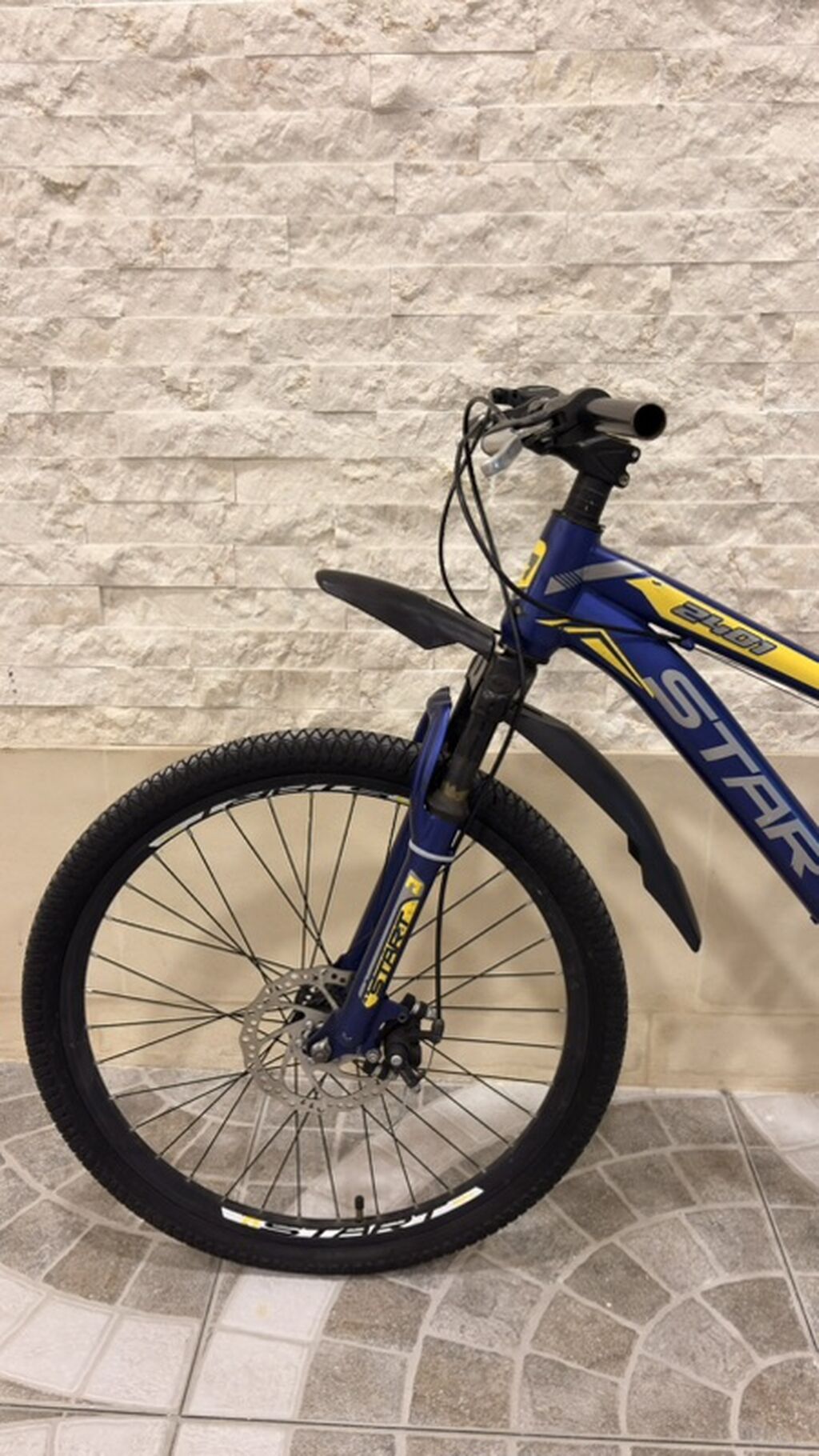 Start 24-01 dağ velosipedi - Çərçivə: polad, MTB Racing Division — Dağ velosipedləri, Şəki (4)