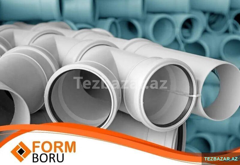 Plastik borular — Pəncərələr, qapılar, balkonlar, Bakı (4)