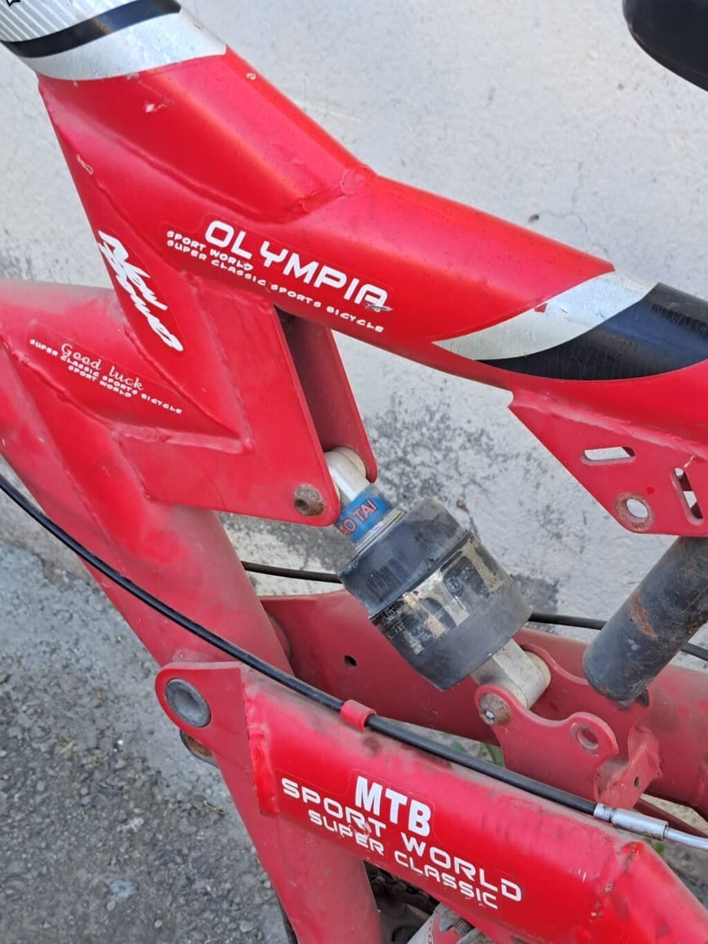 Olympıa dağ velosipedi – tam asqılı (full-suspension) çərçivə — Dağ velosipedləri, Sumqayıt (4)