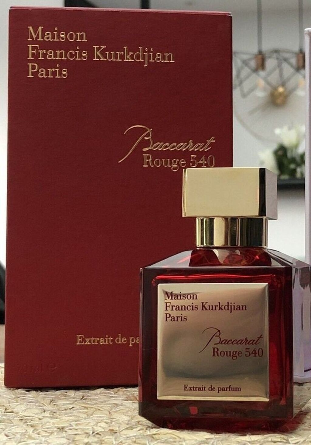 Baccarat Rouge 540 de Parfum 70ml original qablasmaAvropa — Ətir, Bakı