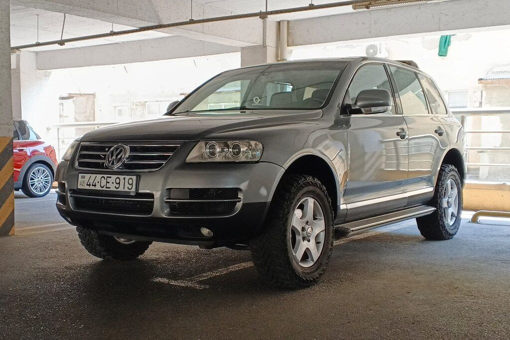 Volkswagen Touareg, 2.5 L, 2004 il, 300 000 km 44-CE-919 — Avtomobillər, Bakı (6)