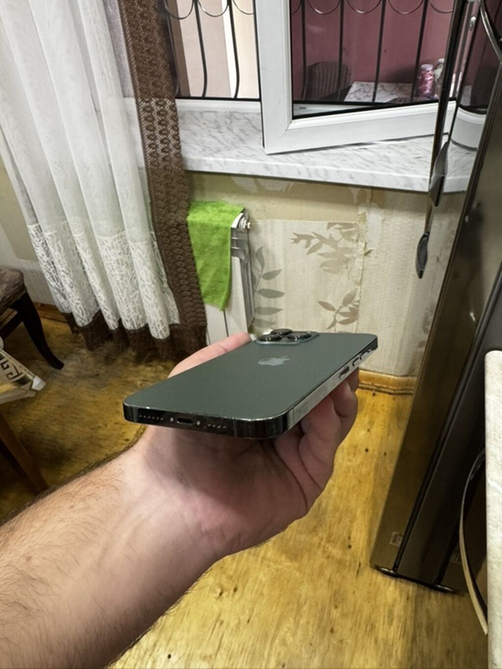 IPhone 13 Pro Max, 128 GB, Alpine Green, Simsiz şarj — Apple iPhone, Bakı (3)