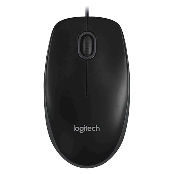 Logitech B100 Corded Mouse Business Black 910-003357 — Mallar, Bakı