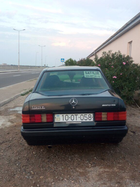 Mercedes 190, 2.0 L, 1990 il, 570 023 km 10-OT-058 — Avtomobillər, Bakı (3)