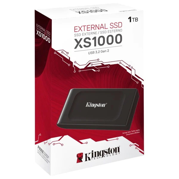 Kingston 1TB XS1000 BOC USB 3.2 GEN 2 Portable State Drive — Mallar, Bakı
