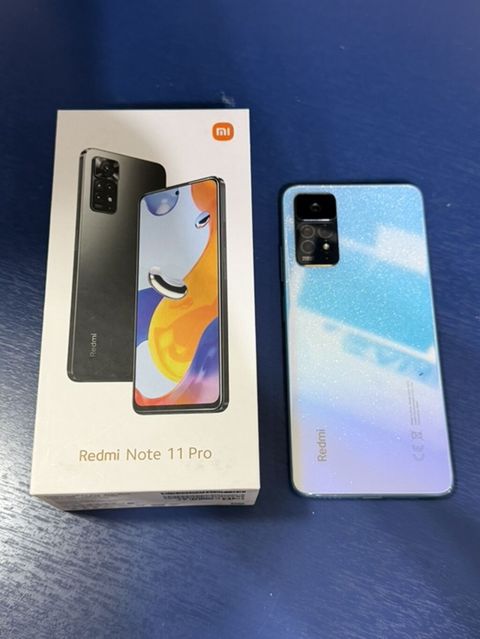 Redmi Note 11 Pro, 128 GB, rəng - Göy, Sensor, Barmaq izi, İki sim kartlı — Bakı