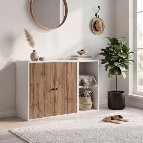 Komod No brand, Ldsp, Ağ/Votan, 90x65x30 — Bakı