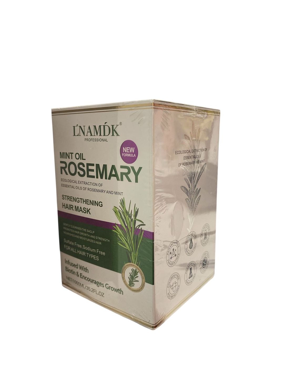 Maska Lnamdk Mint Oil Rosemary, 1000 ml — Mallar, Bakı (2)
