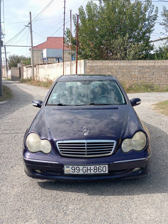 Mercedes C 220, 2.1 L, 2001 il, 296 000 km 99-GH-860 — Avtomobillər, Sabirabad (2)