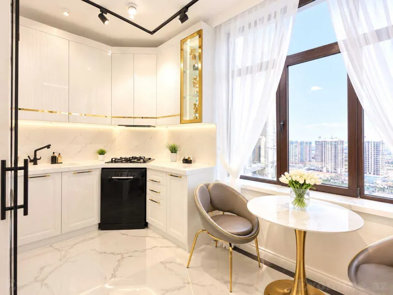 Satılır 3 otaqlı Mənzil Yeni tikili 105 m² Bakı, Nərimanov r., Bakmil m — Mənzil, Bakı (5)