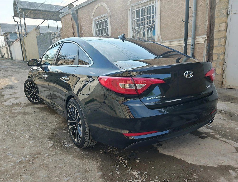 Hyundai Sonata, 2.0 L, 2015 il, 177 777 km — Avtomobillər, Gəncə (8)