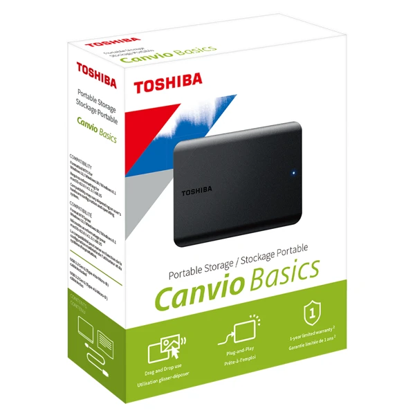 External HDD Toshiba Canvio Basics 2TB — Bakı