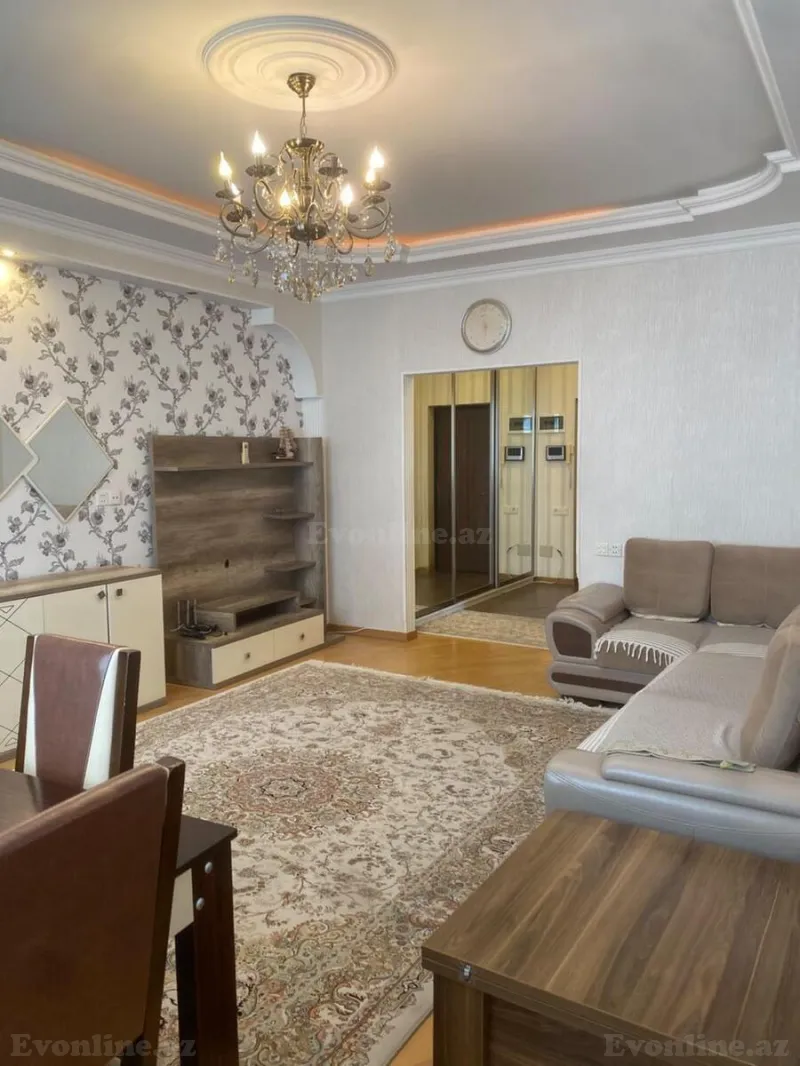 Kirayə verilir 3 otaqlı Mənzil Yeni tikili 90 m² Bakı, Xətai r — Mənzil, Bakı (3)