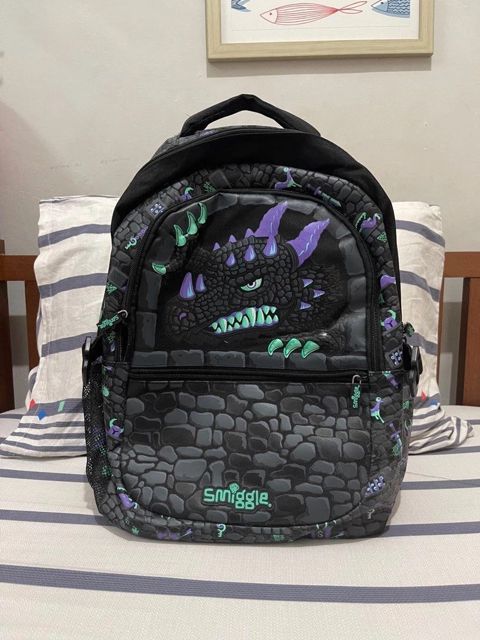 Məktəb çantası Smiggle Drakon, poliester, rəngbərəng, 17.8 l — Bakı