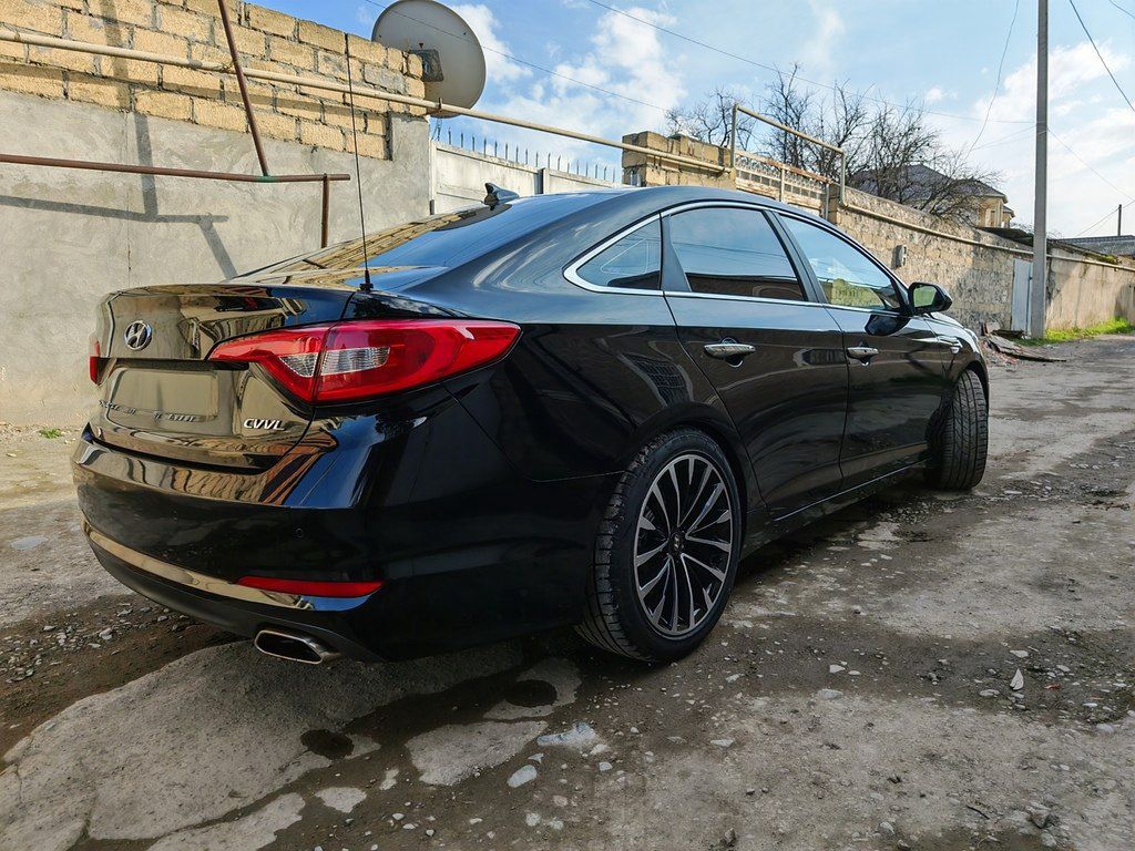 Hyundai Sonata, 2.0 L, 2015 il, 177 777 km — Avtomobillər, Gəncə (9)