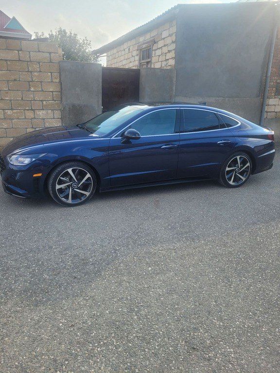 Hyundai Sonata, 1.6 L, 2022 il, 91 000 km — Avtomobillər, Bakı (4)