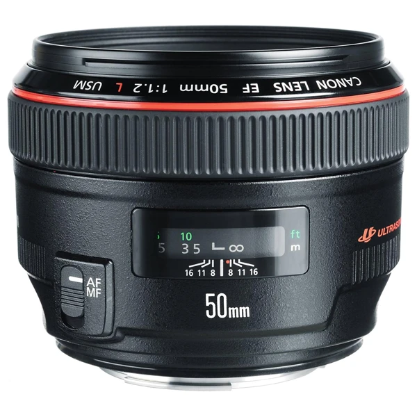 Canon Lens EF 50 mm f/1.2L USM 1257B005-D — PrimeShop — Cameras