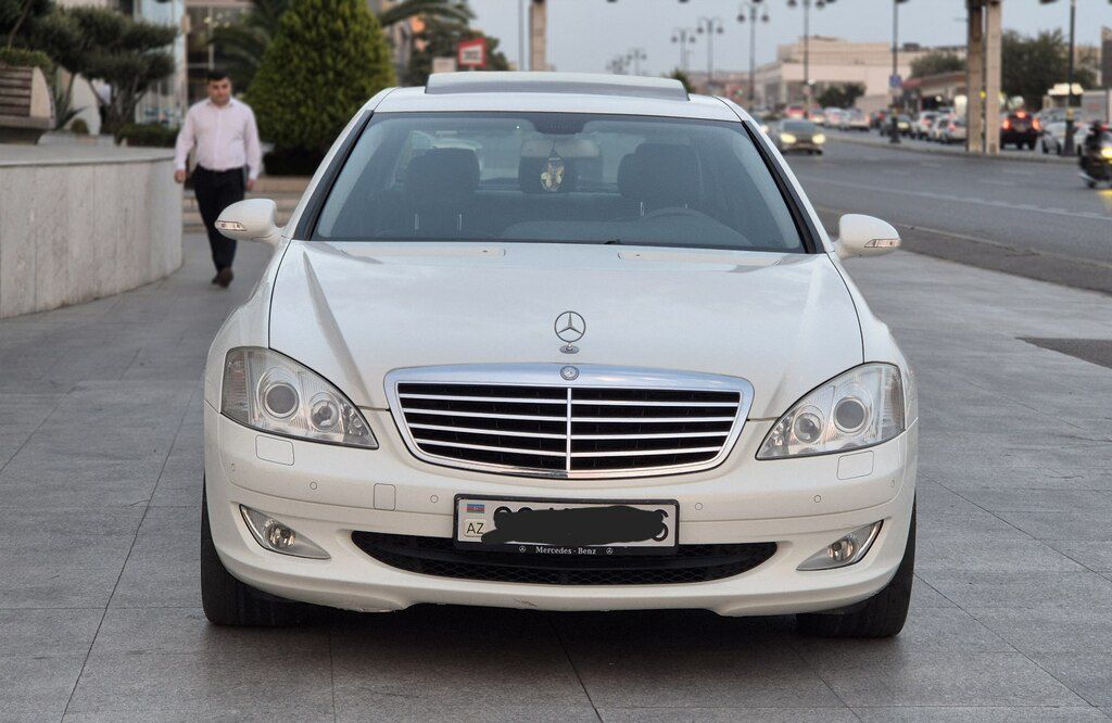 Mercedes S 350, 3.5 L, 2008 il, 158 750 km — Avtomobillər, Bakı (3)
