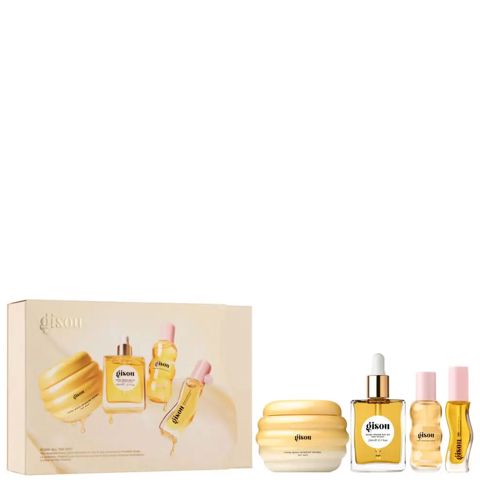 Saç üçün kosmetika dəsti Gisou Glow All The Way — Bakı