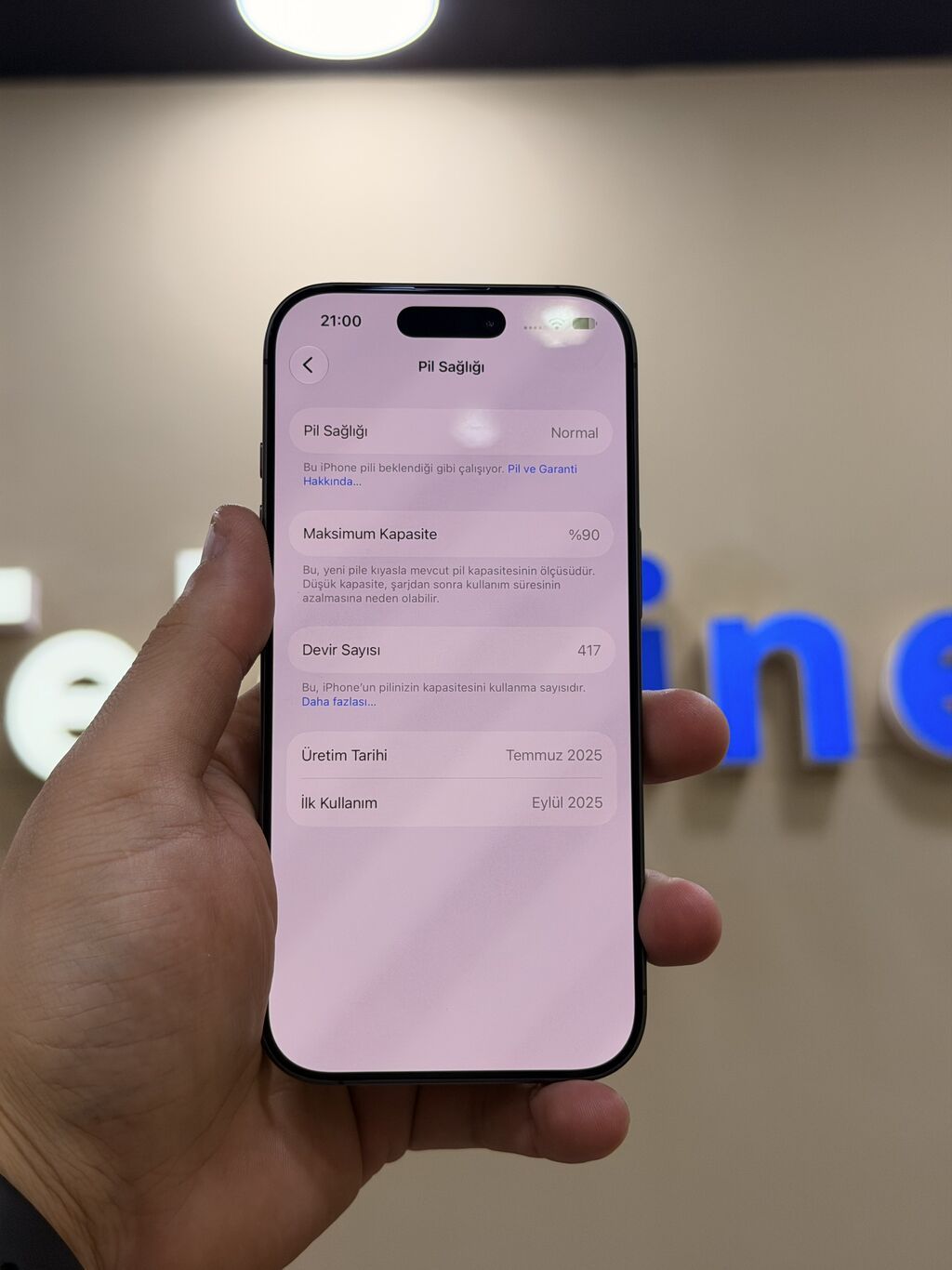 IPhone 17, 256 GB, Qara, Zəmanət, Kredit, Simsiz şarj — Apple iPhone, Bakı (5)