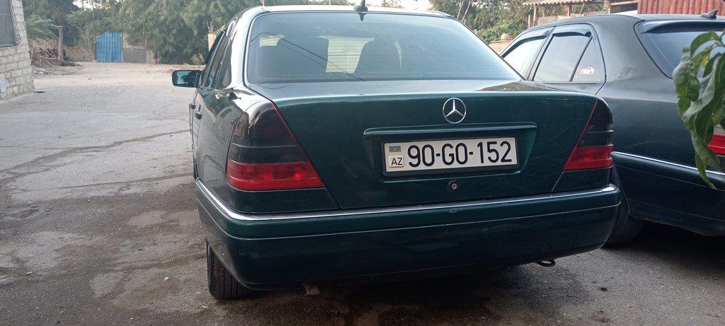 Mercedes C 180, 1.8 L, 1995 il, 338 964 km 90-GO-152 — Avtomobillər, Bakı (4)