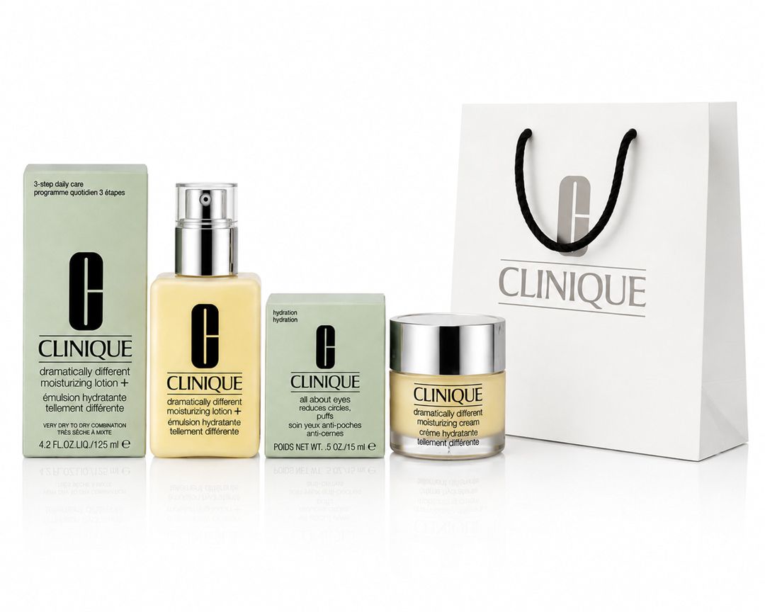 Üz qulluğü üçün dəst No Brand Dramatically Different Moisturizing (üz üçün losyon 120 ml + üz üçün krem 50 ml) — Mallar, Bakı