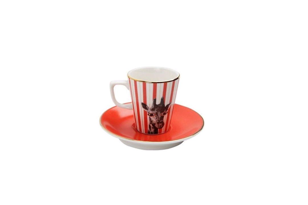 Qəhvə dəsti Porland Wild Life 04ALM006718, 75 ml, 8 parça — Mallar, Bakı (3)