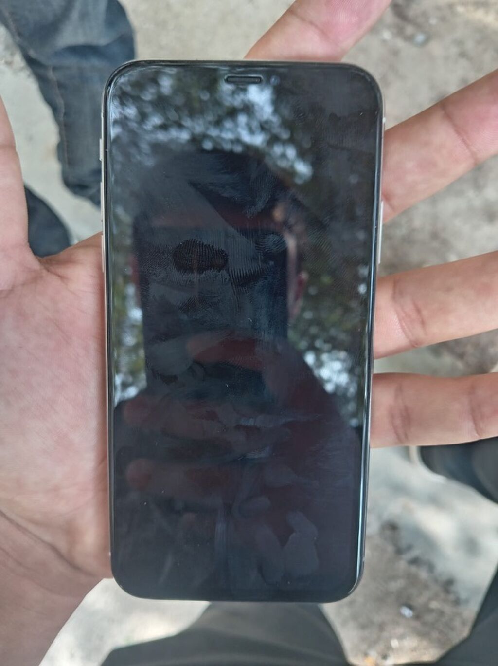 IPhone X, Gümüşü, Face ID — Apple iPhone, Sumqayıt (6)