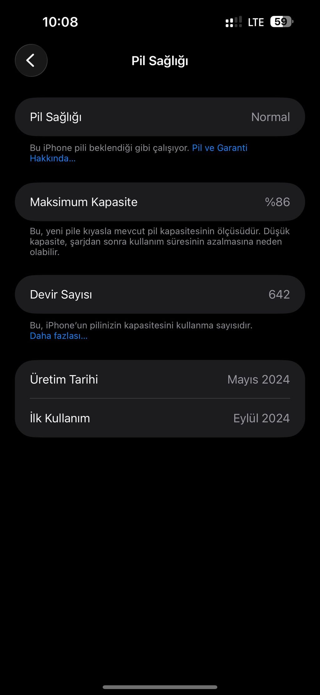 IPhone 15 Pro Max, 256 GB, Natural Titanium, Zəmanət, Simsiz şarj, Face ID — Apple iPhone, Bakı (7)