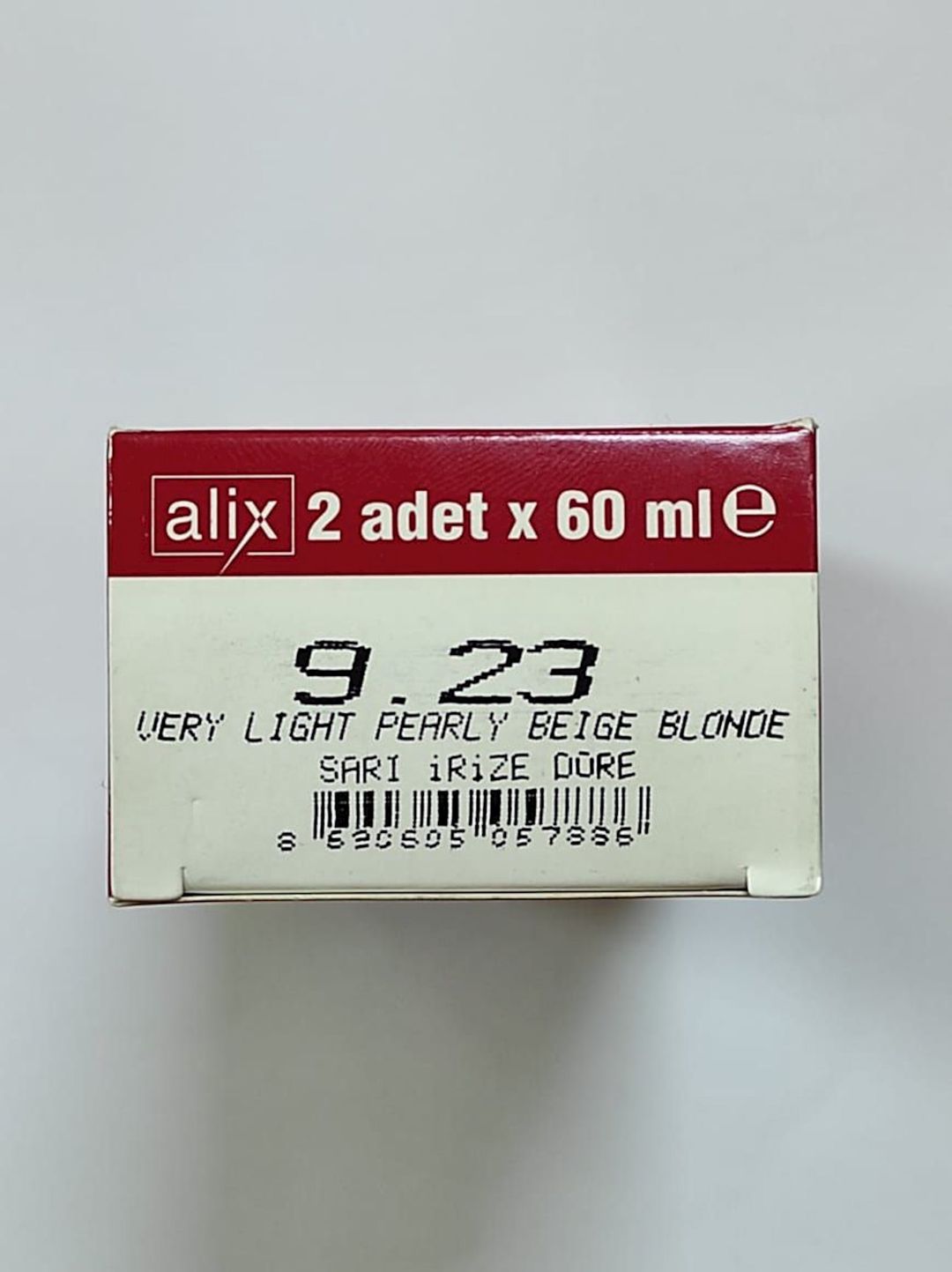 Saçlar üçün krem-boya Alix Professional Cream Hair Dye 9.23 Very light pearly beige blonde 60 ml — Mallar, Bakı (3)