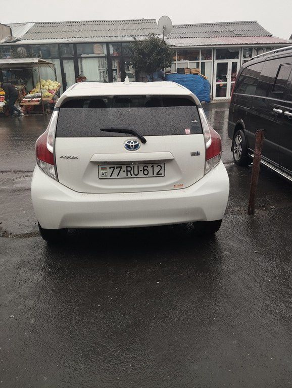 Toyota Aqua, 1.5 L, 0.9 kWh, 2016 il, 141 000 km 77-RU-612 — Avtomobillər, Zaqatala (2)